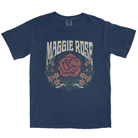 Navy Rose Tee (Pre-Order)