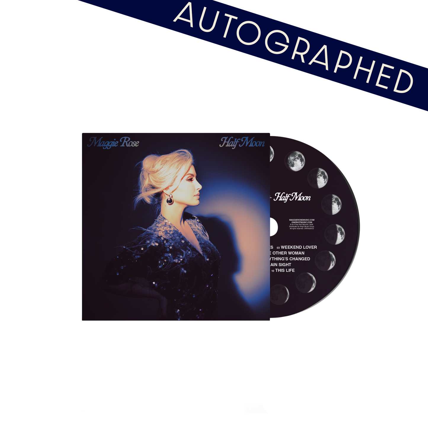Autographed - Half Moon CD (Pre-Order)