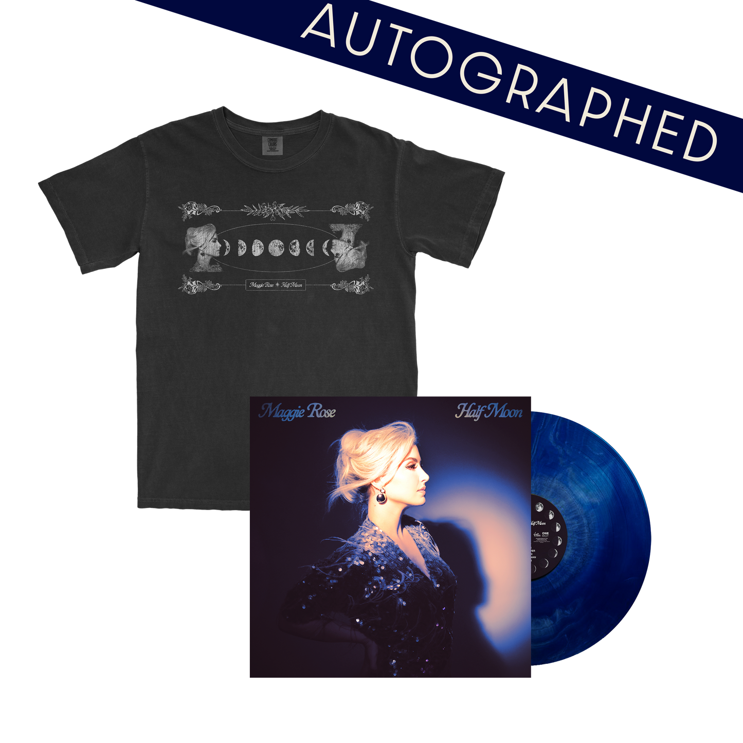 Half Moon - Autographed LP & Album Tee - Fan Pack (Pre-Order)