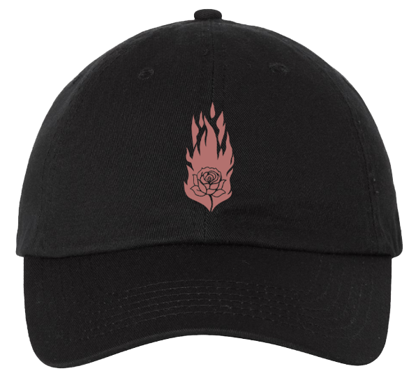 Burning Rose Dad Hat