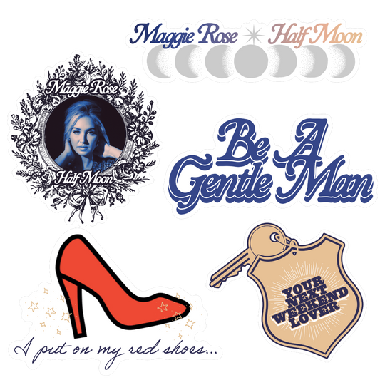Half Moon Sticker Set (Pre-Order)