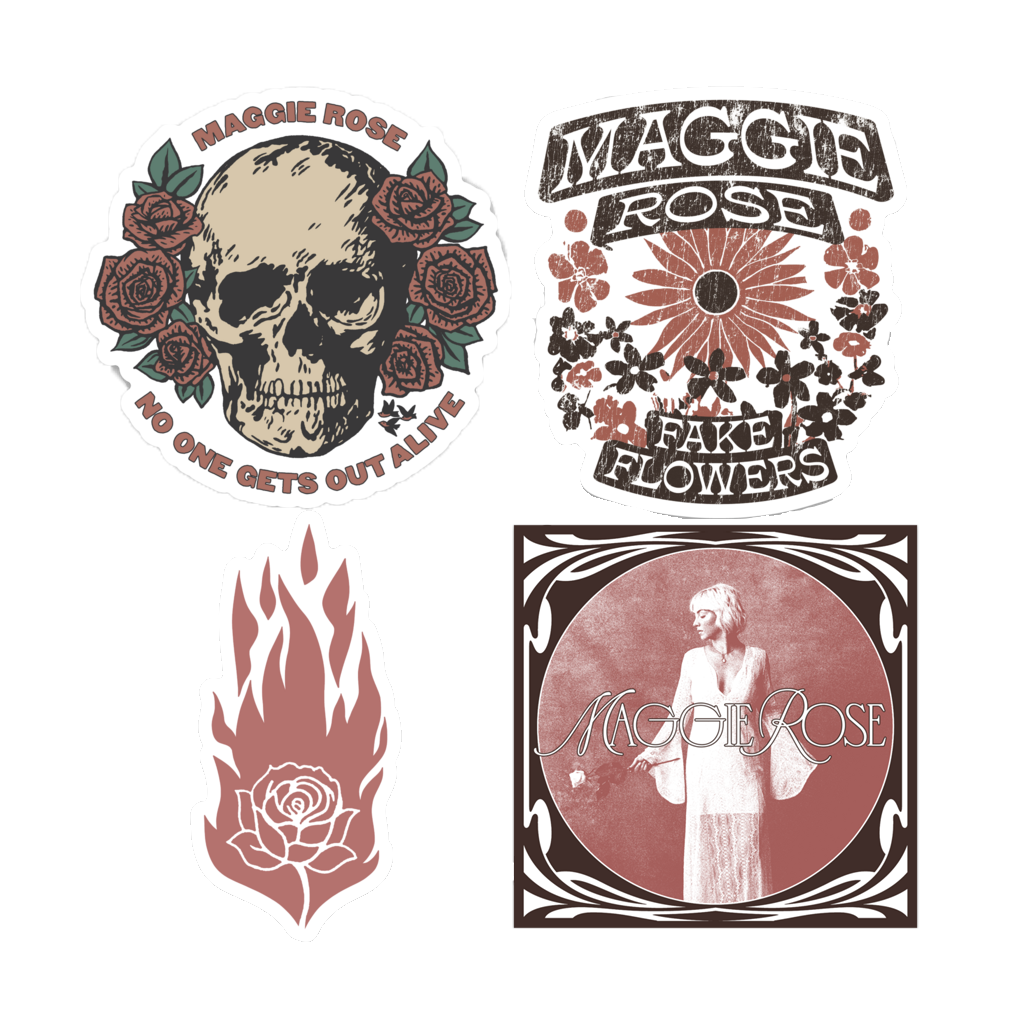 No One Gets Out Alive Sticker Set